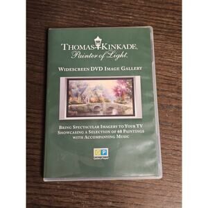 Thomas Kinkade Painter of Light DVD Widescreen Image Gallery with Insert